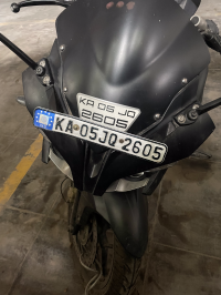 Matte Black (repainted From Re Bajaj Pulsar RS 200 ABS