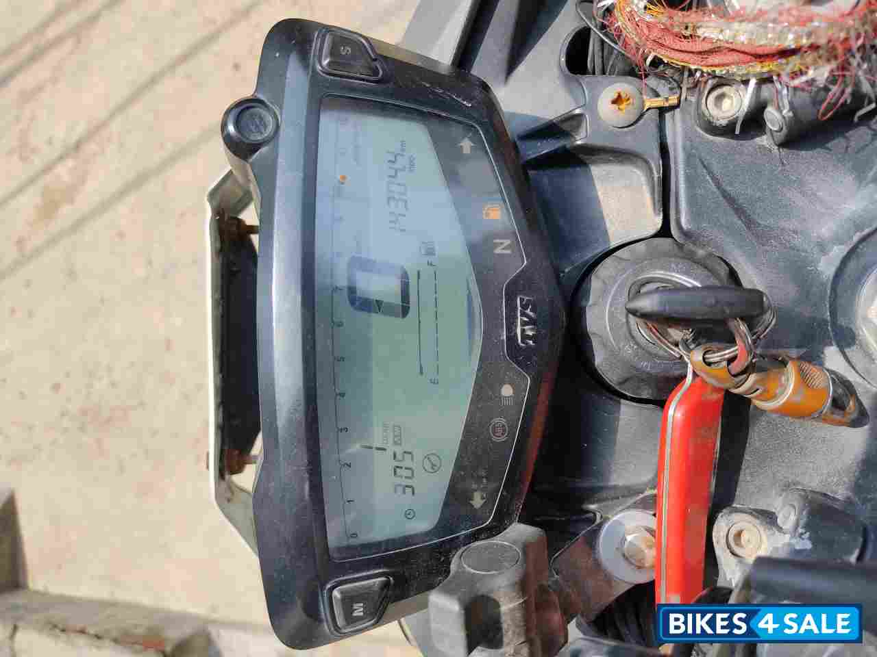 Titanium Grey TVS Apache RTR 200 Fi 4V