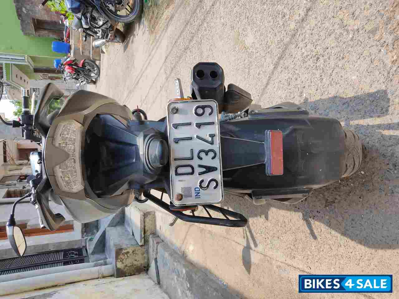 Titanium Grey TVS Apache RTR 200 Fi 4V