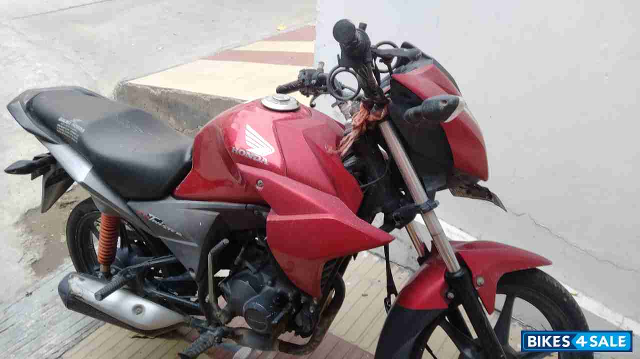 Red Honda CB Twister