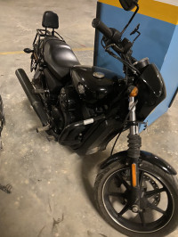 Black Harley Davidson Street 750