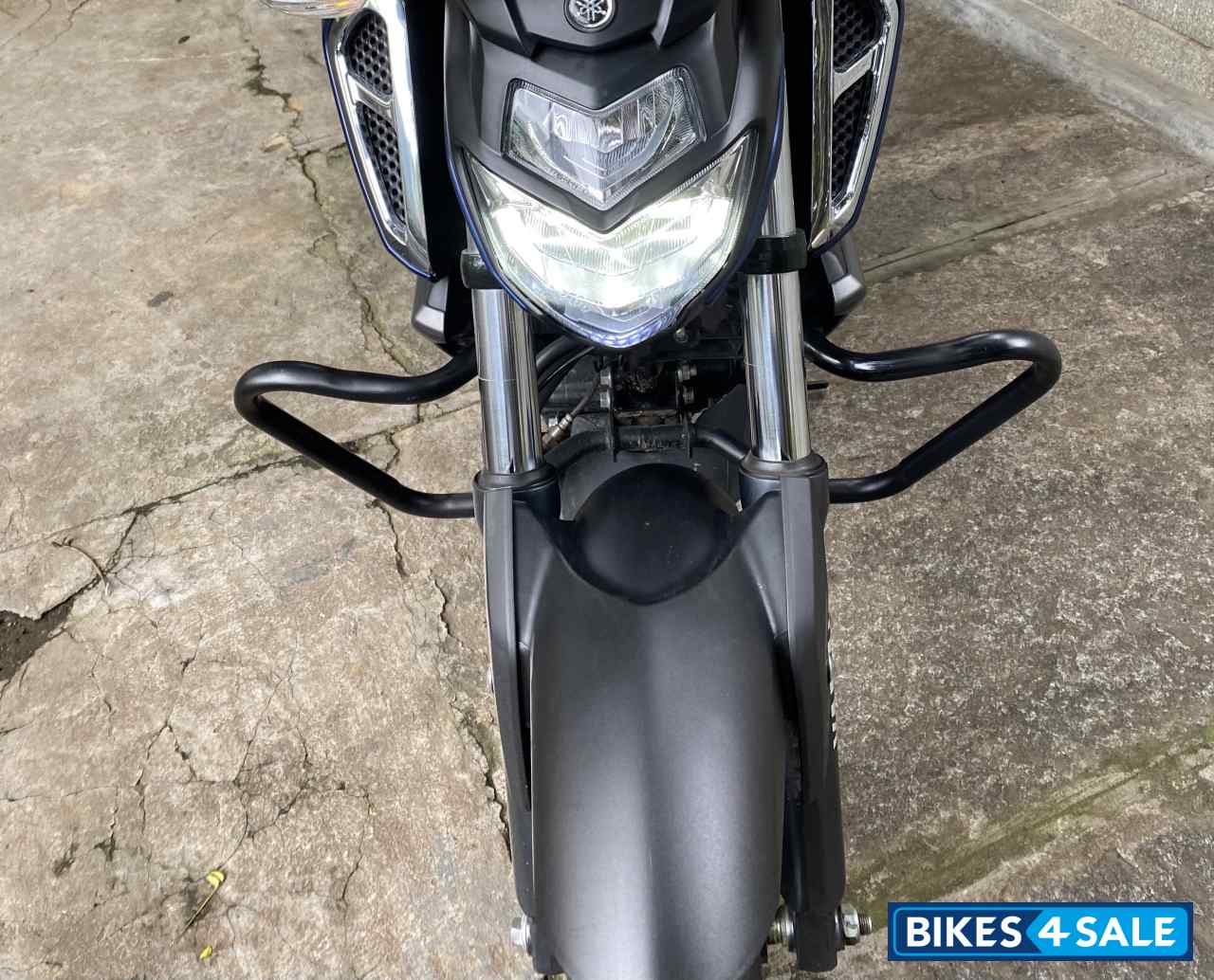 Matt Blue Yamaha FZ-S FI V3 BS6