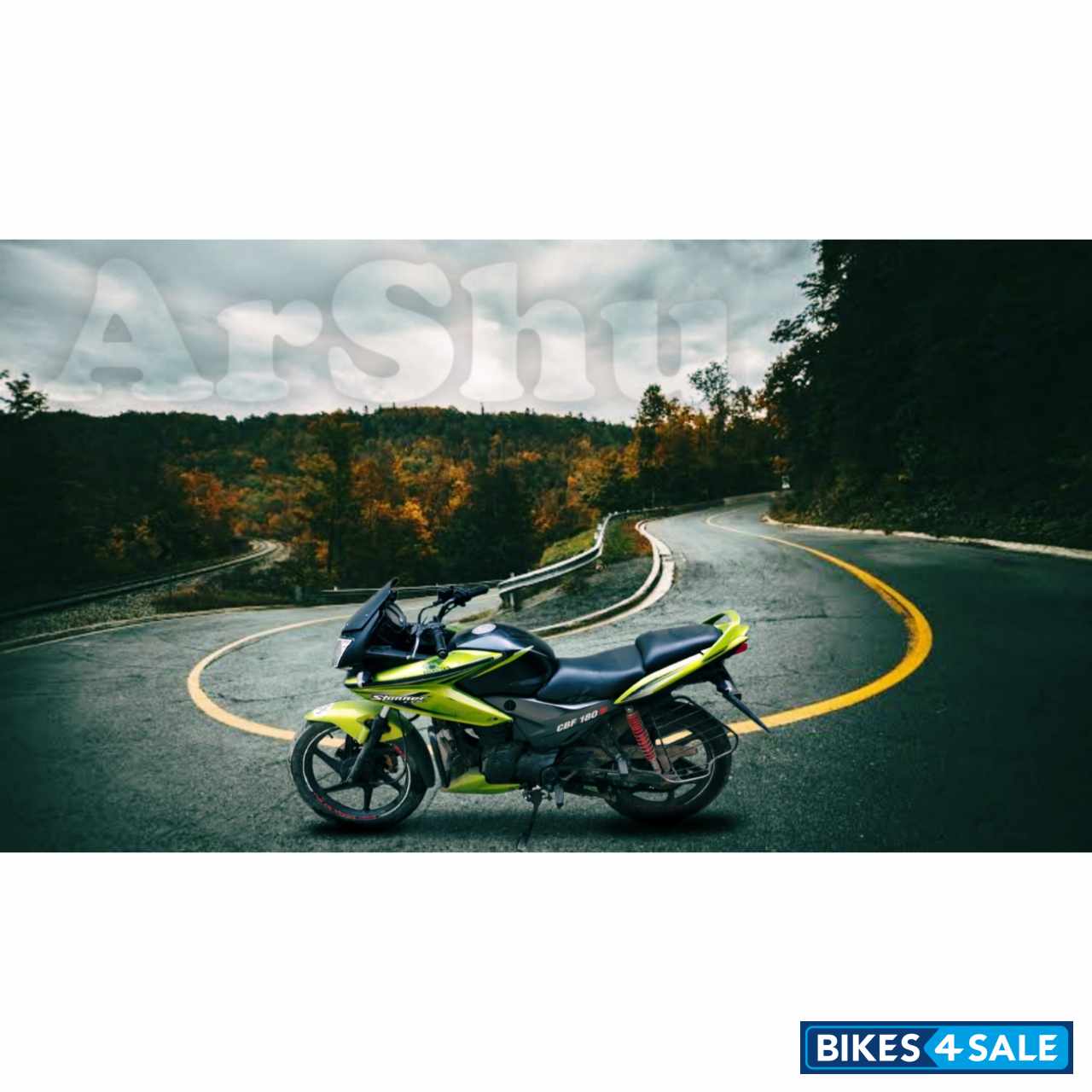 Green Honda CBF Stunner