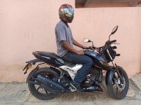 Black TVS Apache RTR 160 4V