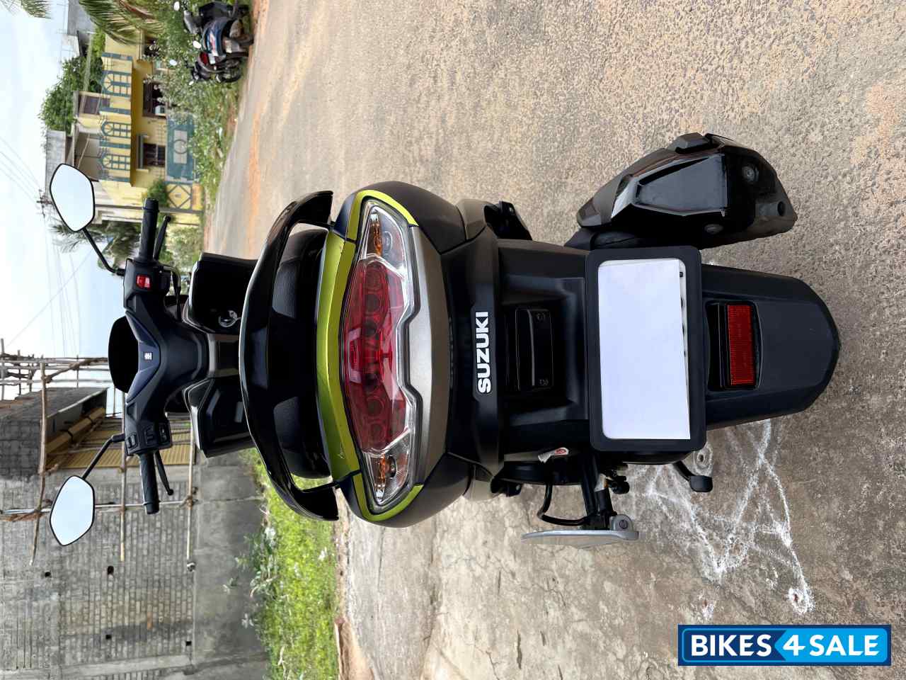 Matt Blue Suzuki Burgman Street Bluetooth Enabled