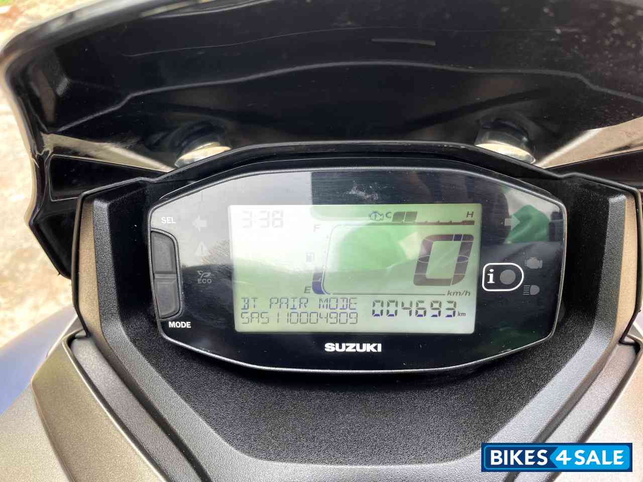 Matt Blue Suzuki Burgman Street Bluetooth Enabled