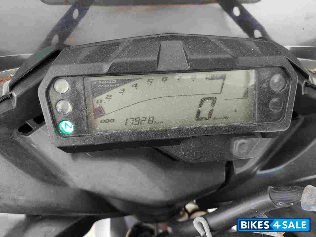 Black Grey Yamaha Fazer FI V2