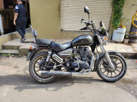 Lighting Green Royal Enfield Thunderbird