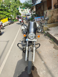 Lighting Green Royal Enfield Thunderbird