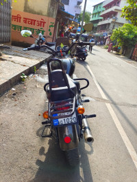 Lighting Green Royal Enfield Thunderbird