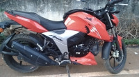 Red TVS Apache RTR 160 4V BS6