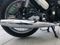 Black Royal Enfield Thunderbird 500