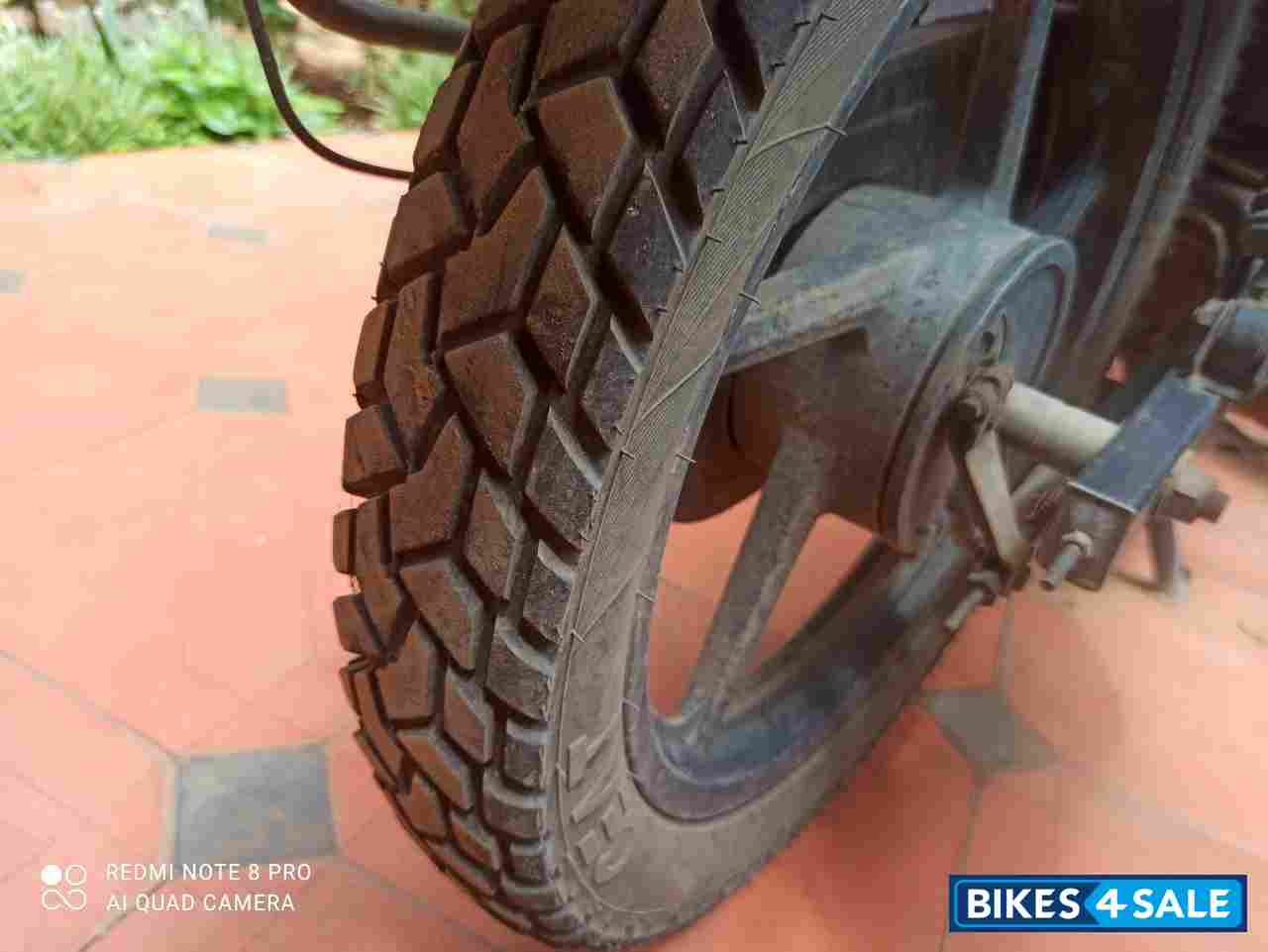 Black & Red Bajaj Discover 125