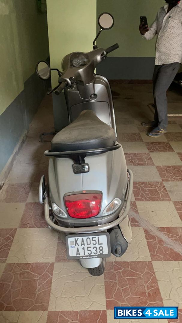 Grey LML Vespa