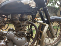 Black Royal Enfield Bullet Standard 350