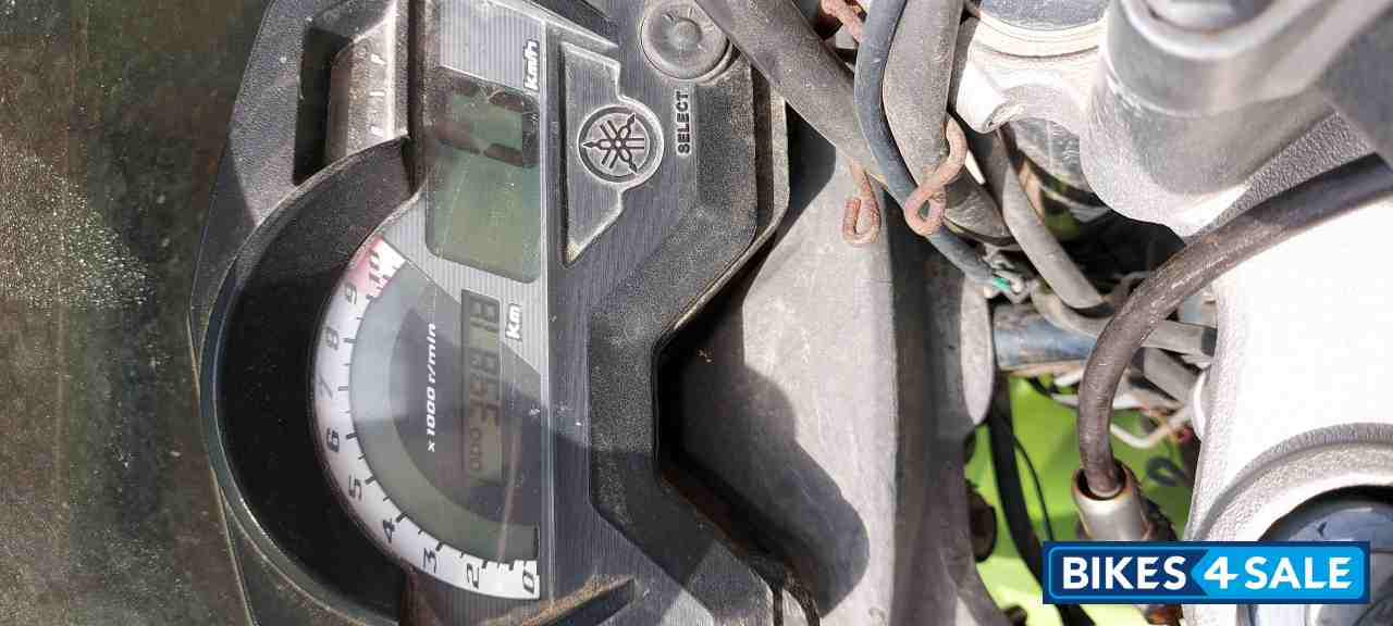 Black Green Yamaha Fazer