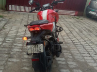 Red & White TVS Apache RTR 160 4V