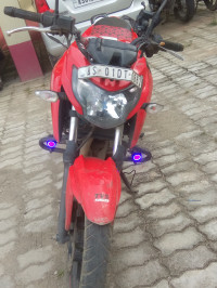 Red & White TVS Apache RTR 160 4V