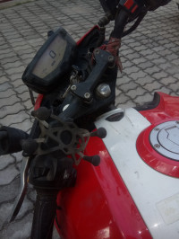 Red & White TVS Apache RTR 160 4V