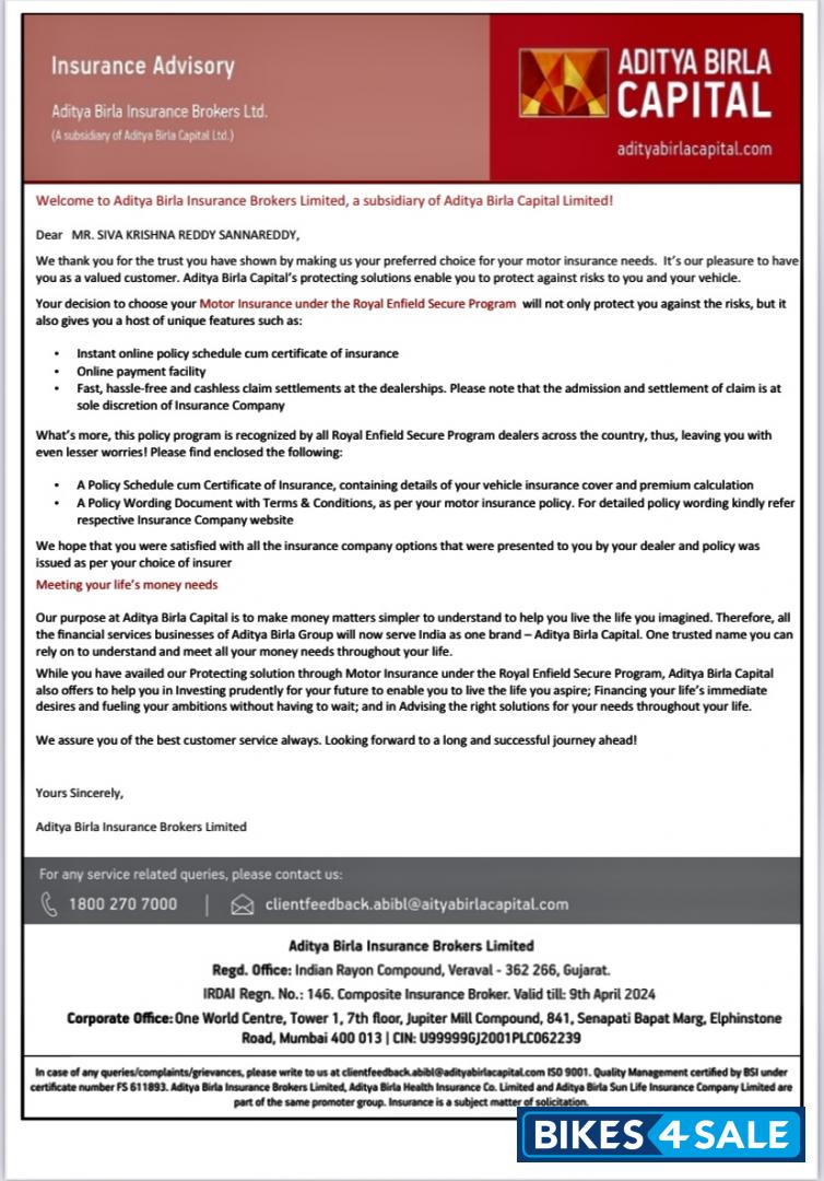 Royal Enfield Bullet 350 ES