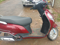 Red Suzuki Access 125 BS6