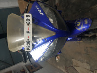 Blue Yamaha YZF R15