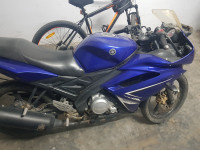Blue Yamaha YZF R15