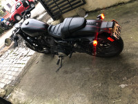 Black Harley Davidson Roadster