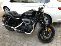 Black Harley Davidson Roadster