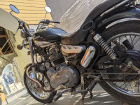 Black Silver Royal Enfield Thunderbird 350