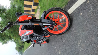 Orange Black KTM Duke 200 ABS