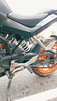 Orange Black KTM Duke 200 ABS