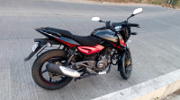 Red Bajaj Pulsar 150 Twin Disc