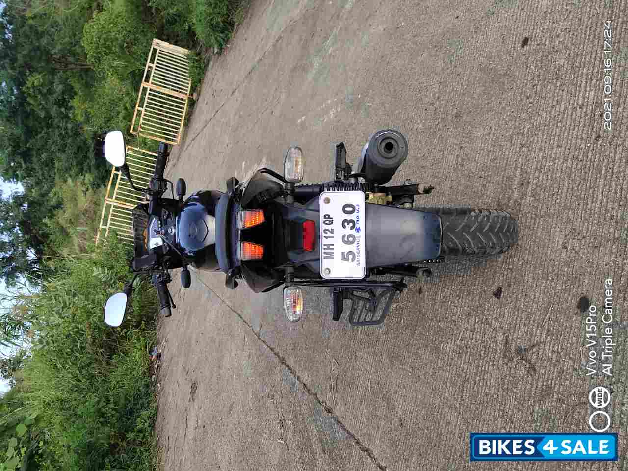 Red Bajaj Pulsar 150 Twin Disc