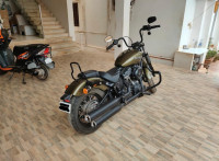 Olive Green Harley Davidson Street Bob