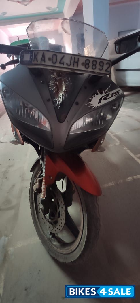 Blk Orange Yamaha YZF R15 V2
