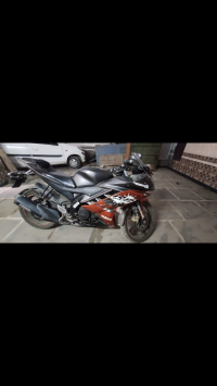 Blk Orange Yamaha YZF R15 V2