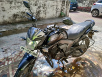 Black Honda CB Trigger