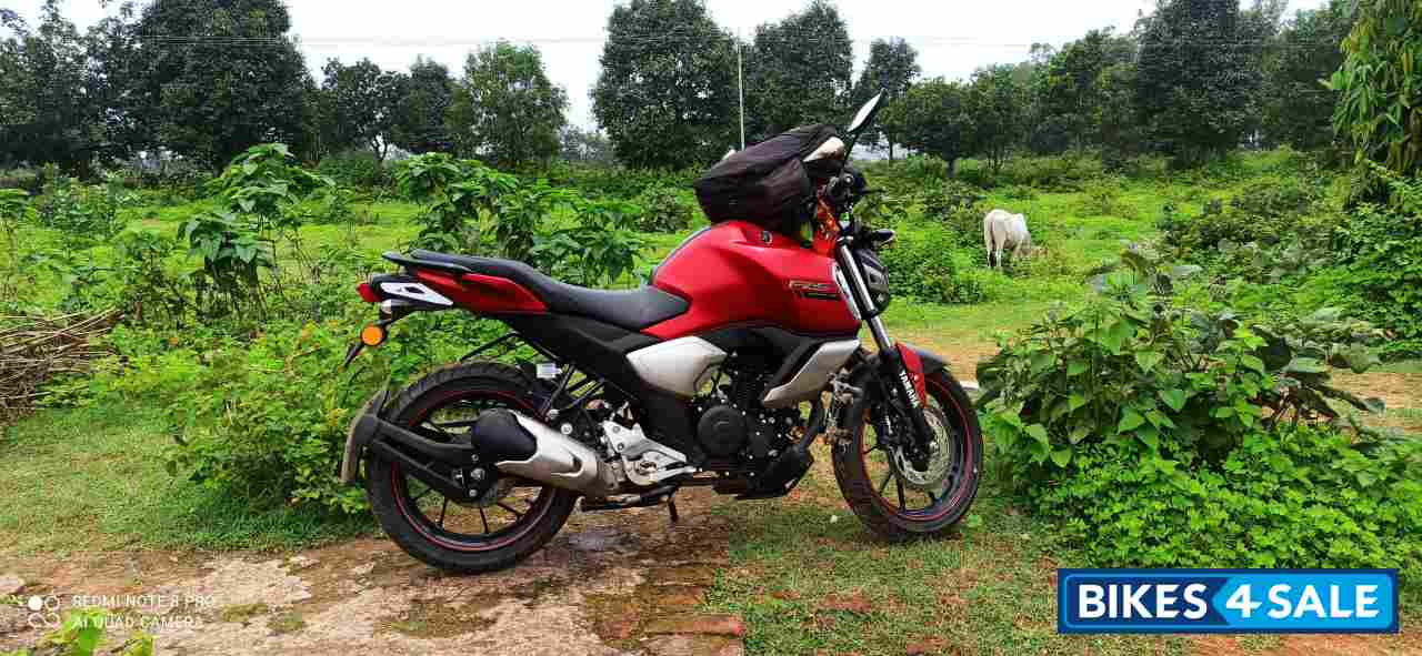 Matte Red Yamaha FZ-S FI V3 BS6