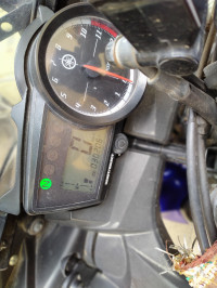 White Blue Yamaha YZF R15 V2