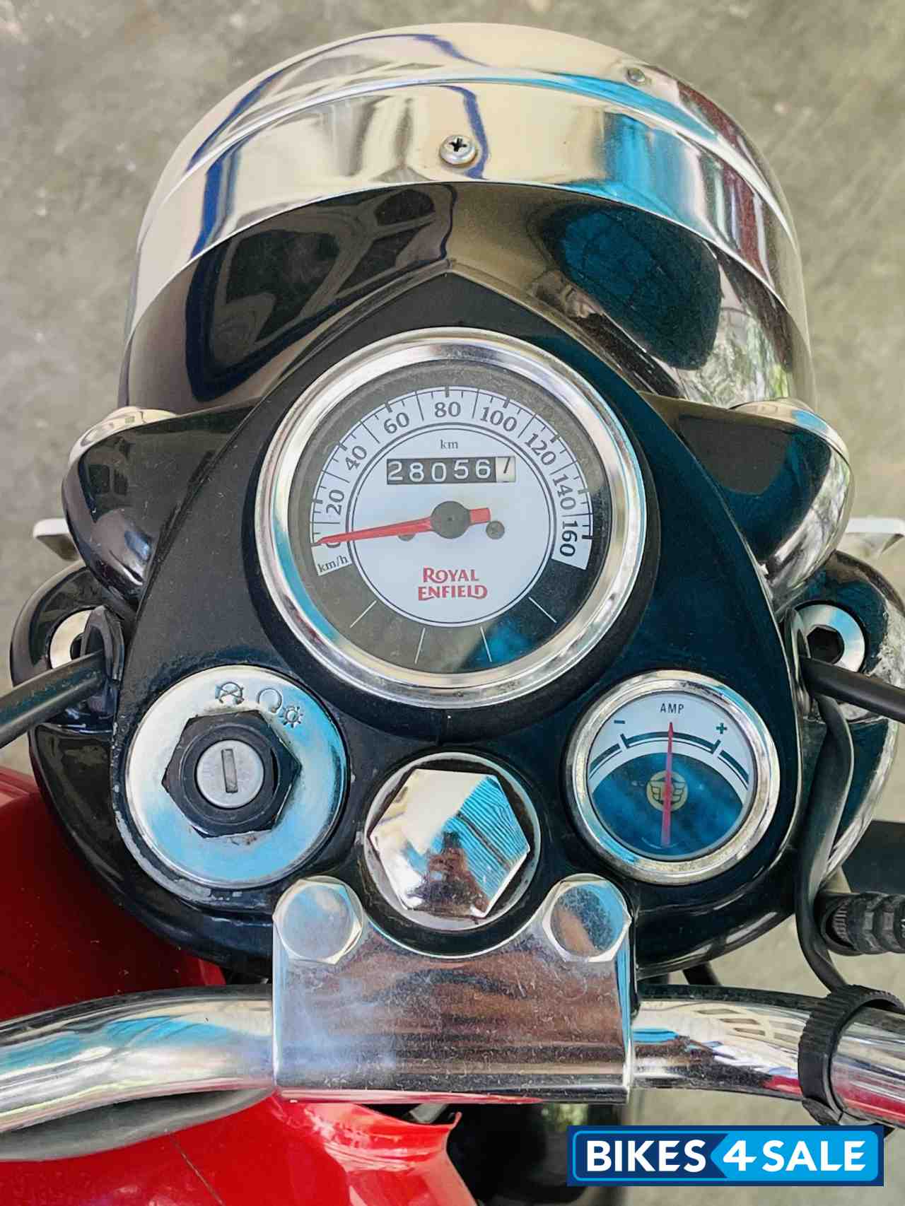 Red Royal Enfield Classic 350 Redditch Red