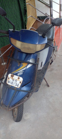 Blue TVS Scooty ES