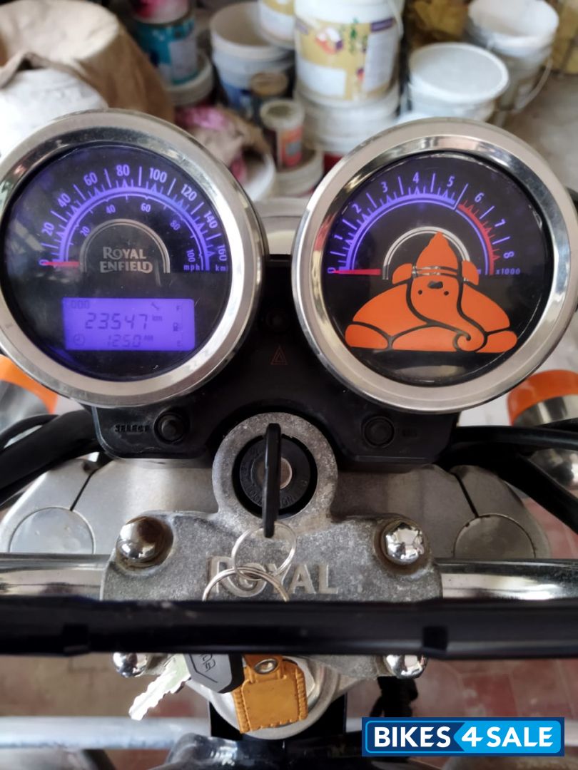 Flicker Black Royal Enfield Thunderbird 350