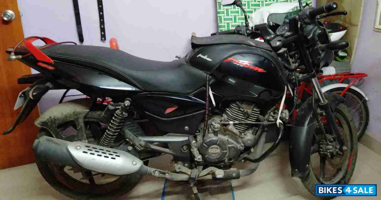 Neon Red Bajaj Pulsar 150 DTSi