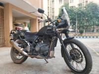 Black Royal Enfield Himalayan