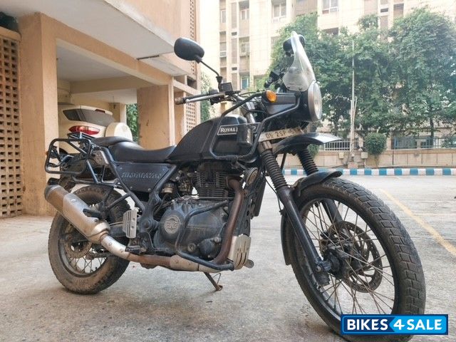 Black Royal Enfield Himalayan