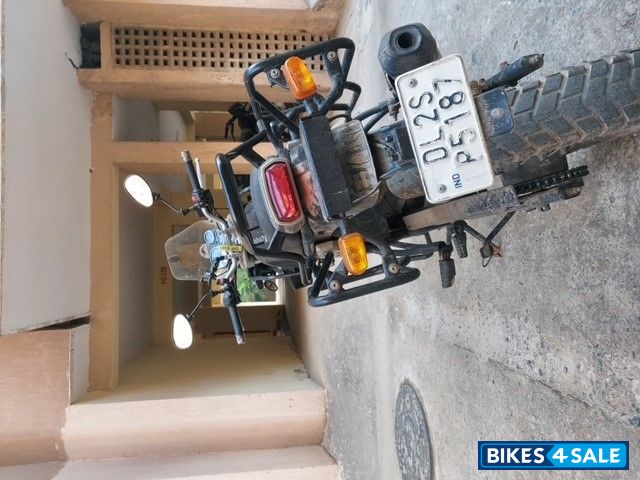 Black Royal Enfield Himalayan