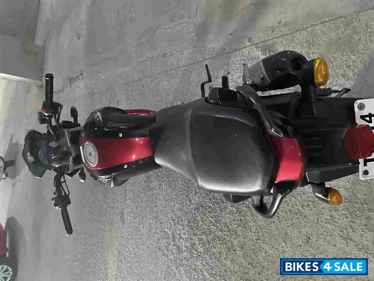 Black And Red Yamaha FZ-S