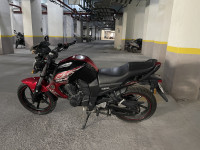 Black And Red Yamaha FZ-S