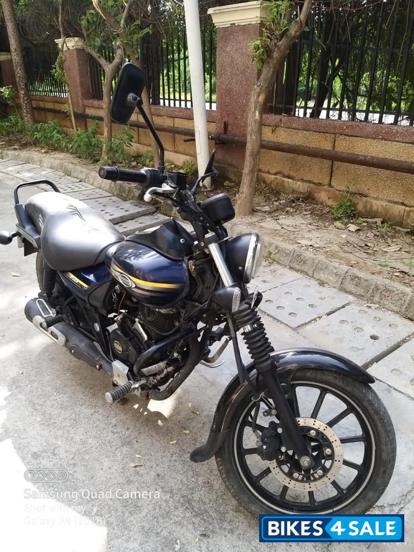 Dark Blue Bajaj Avenger Street 150